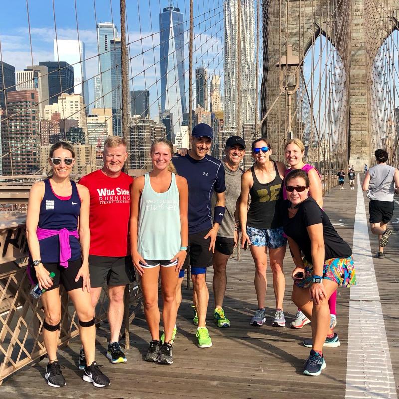 a group of people posing for a picture