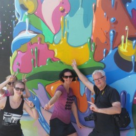 a group of people posing for the camera